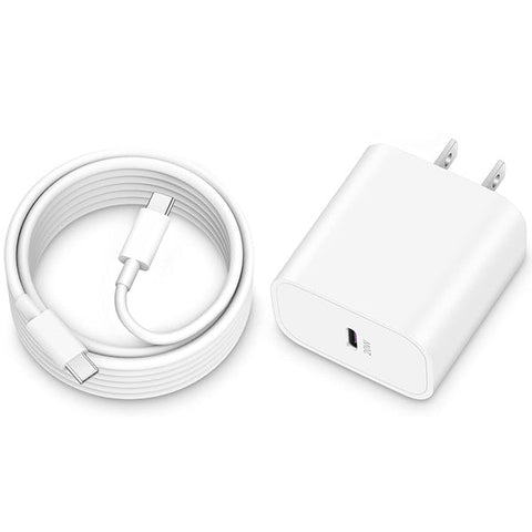 Wall Charger Adapter with USB-C to C Cable